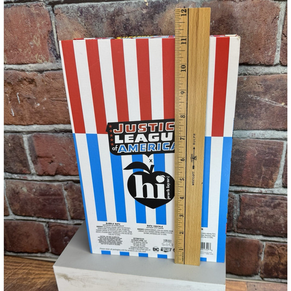 Justice League x Hi Peach Layne Bath Set- Bath Bomb Bath Crackle Bubble Bath New - Picture 7 of 8